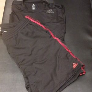 ADIDAS SHIRTS AND SHORTS